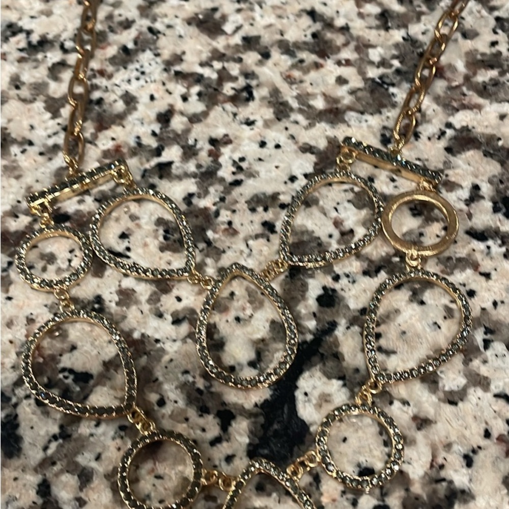 Elegant Gold and Silver Necklace